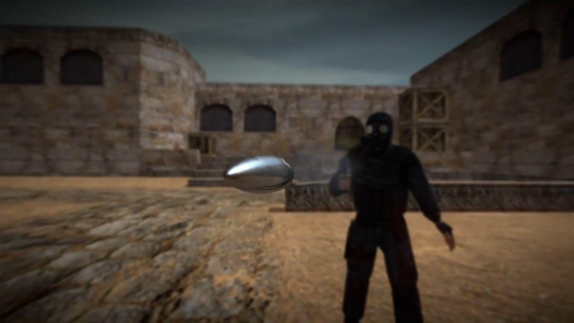 Counter-Strike 1.6 dust2 gameplay